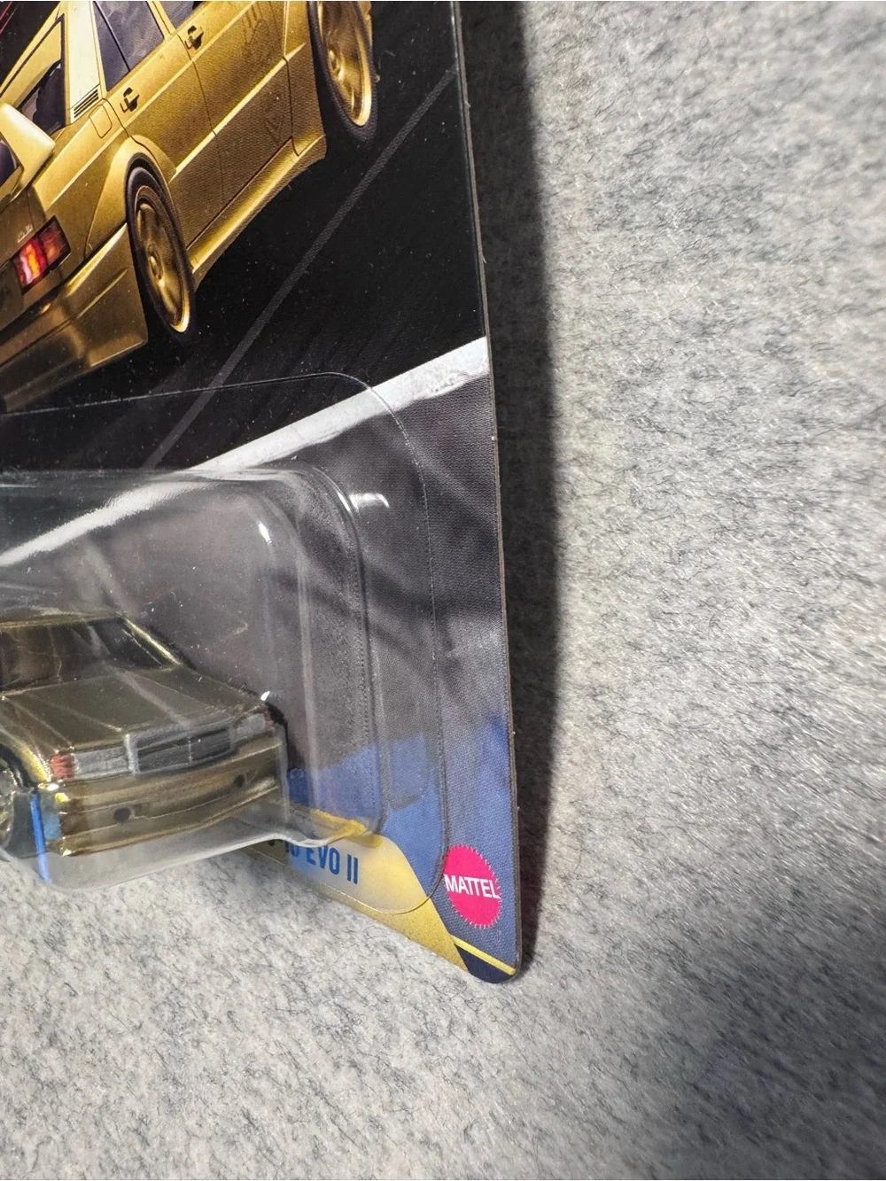 Hot Wheels Premium Modern Classics Gold CHASE Mercedes Benz 190 E 2.5-16 EVO II